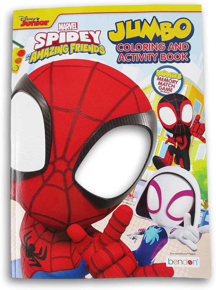 Spidey 80 Pg Coloring Book