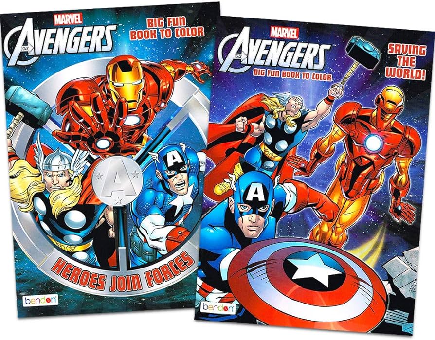 Avengers Color & Activity