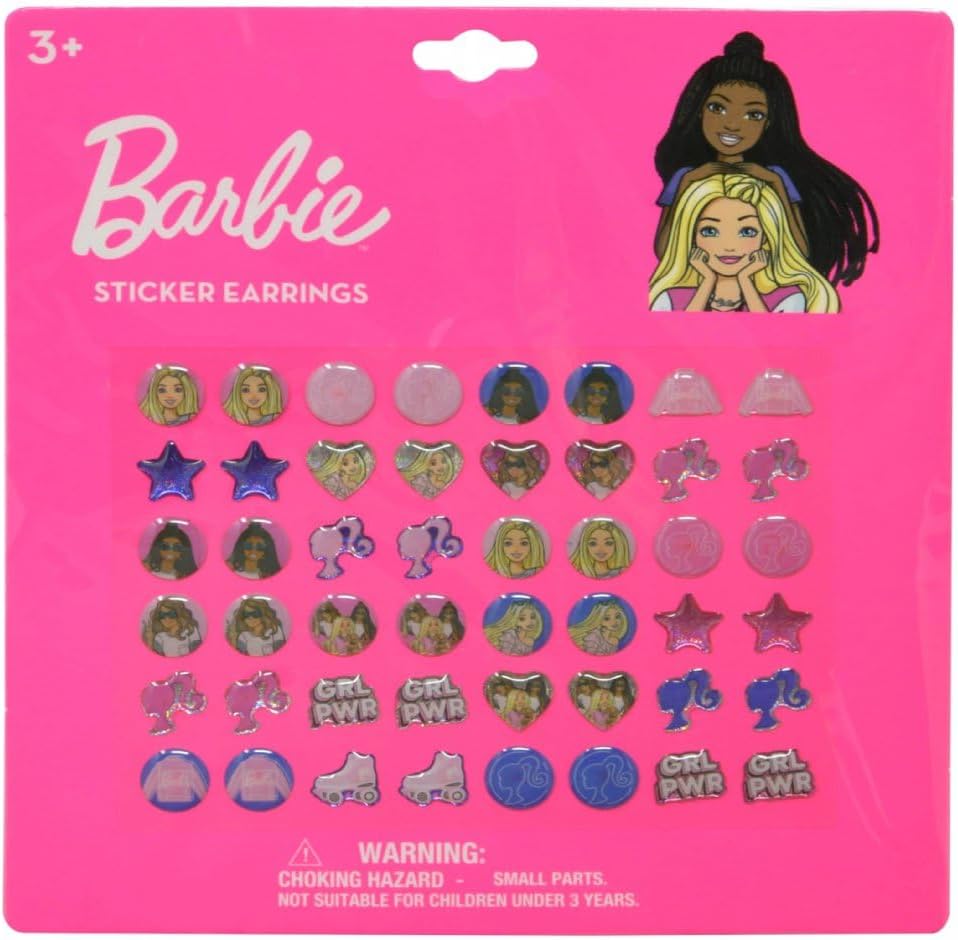 Barbie Sticker Earrings