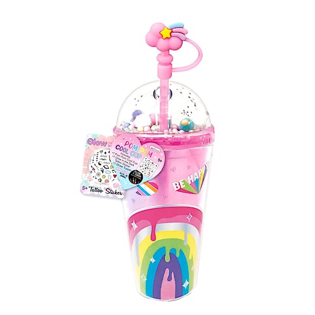 Pom Pom Cool Cup, Rainbow