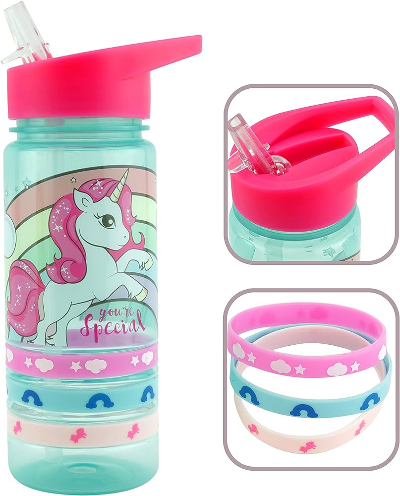 Pop Open Water Bottle Unicorn