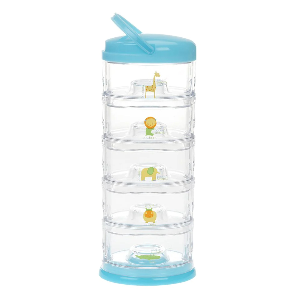 Packin Smart 5 Tier Zoo Blue