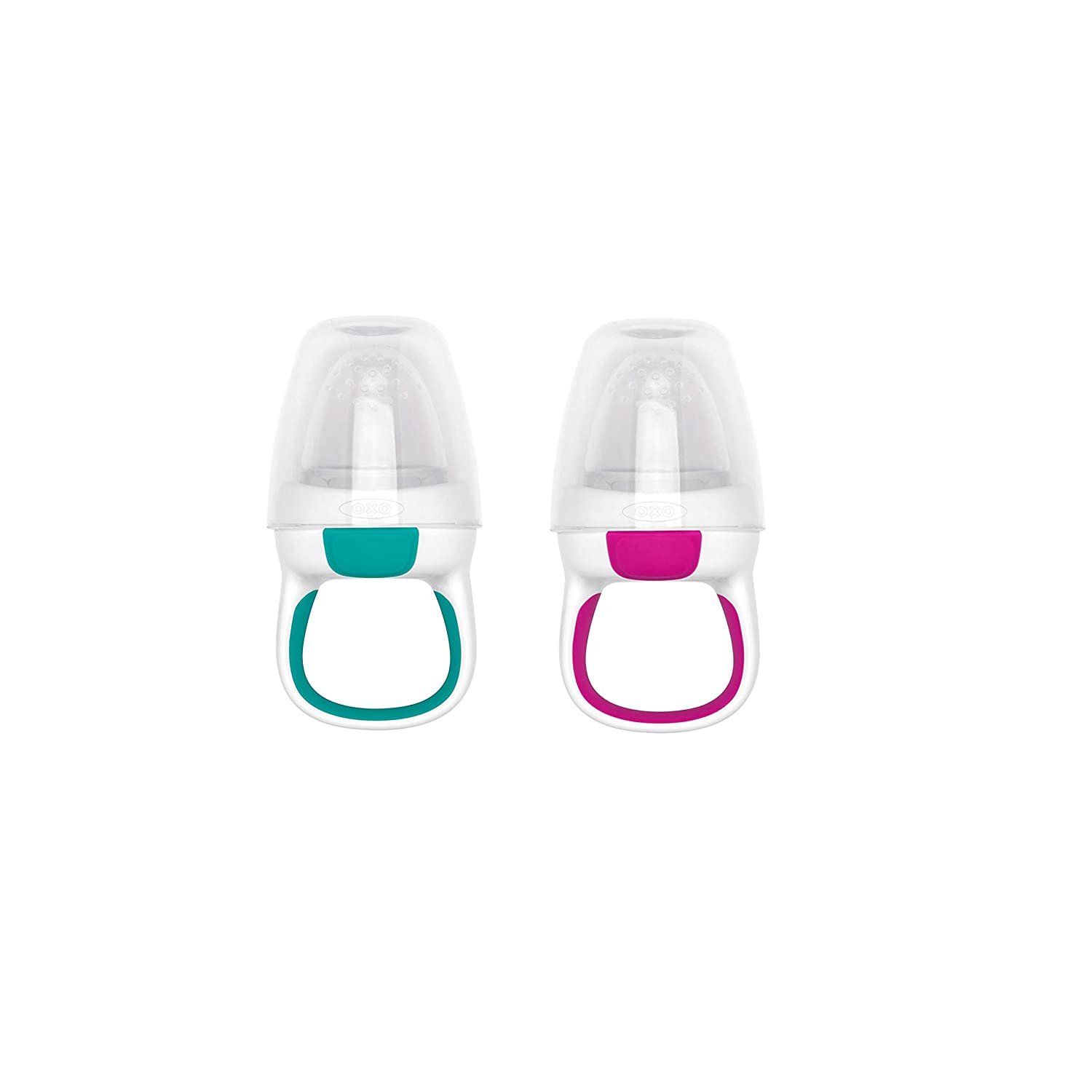 SELF FEEDER 2PK TEAL/PINK