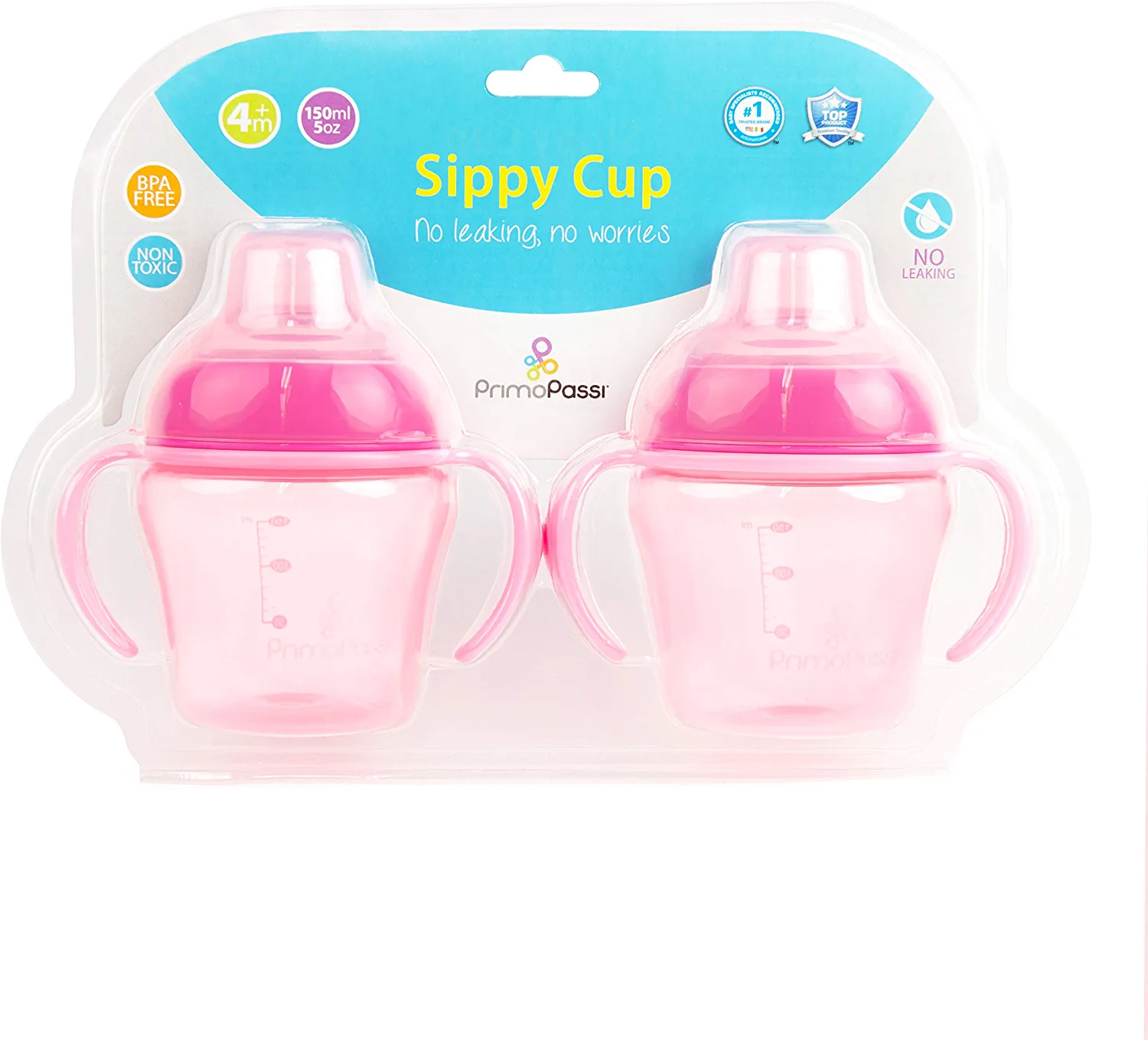 Sippy Cup Pink 2Pk