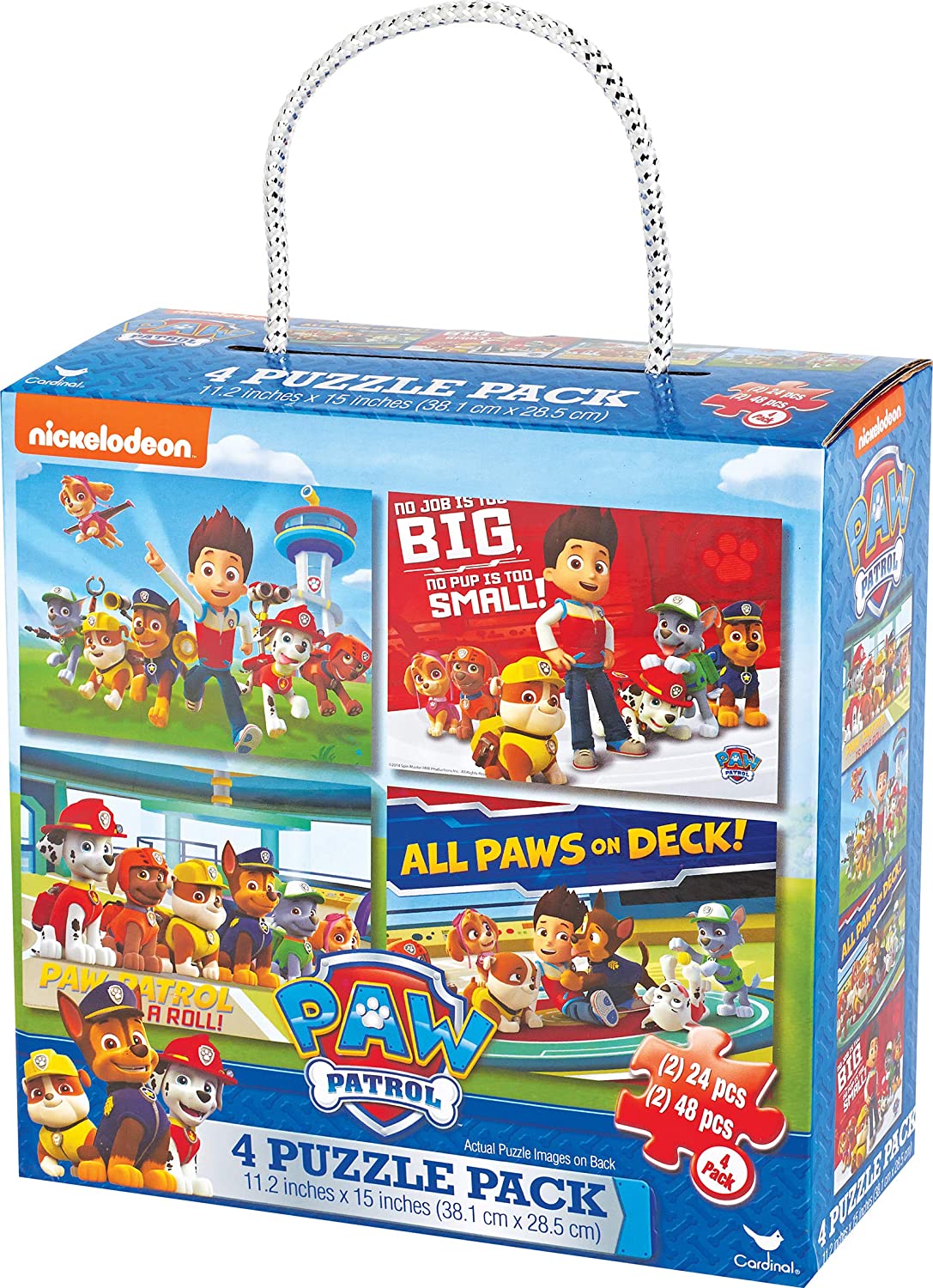 PAW Patrol 4-pk Puzzles