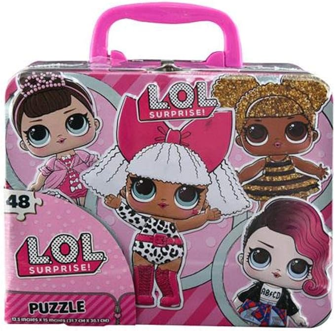 LOL Lunch  Box with 48pc puzzle