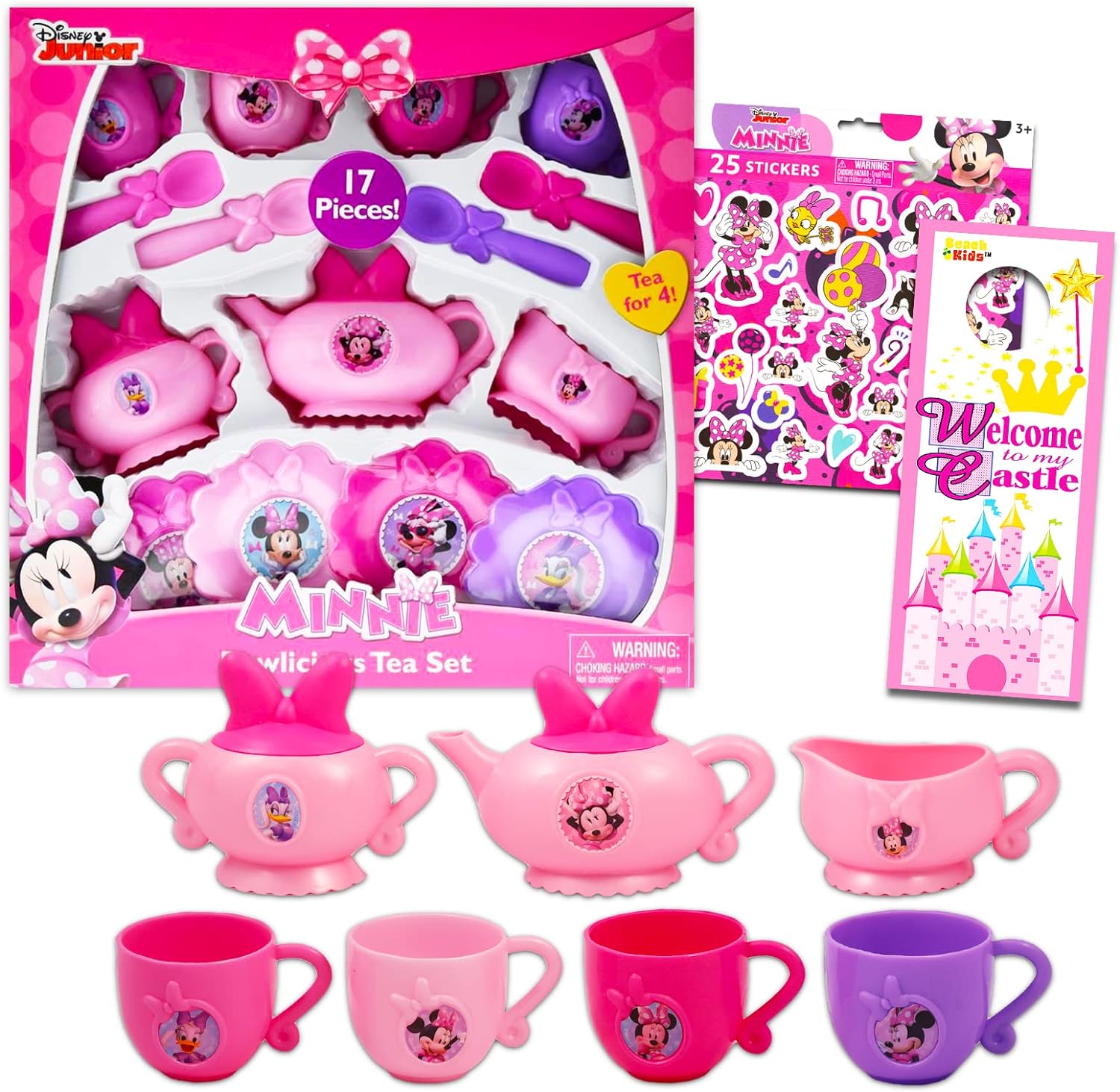 Minnie 17 pcs Tea Set