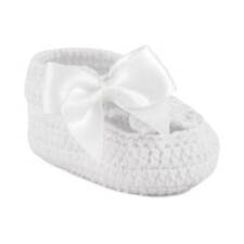 Crochet Bootie White