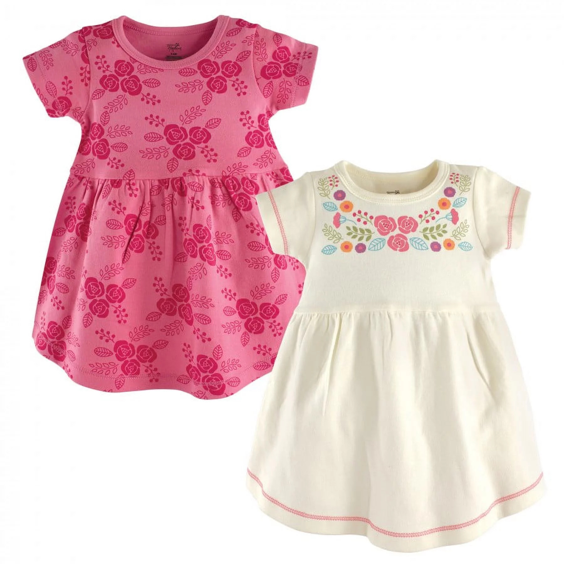 ORGANIC DRESS 2PK 3-6M