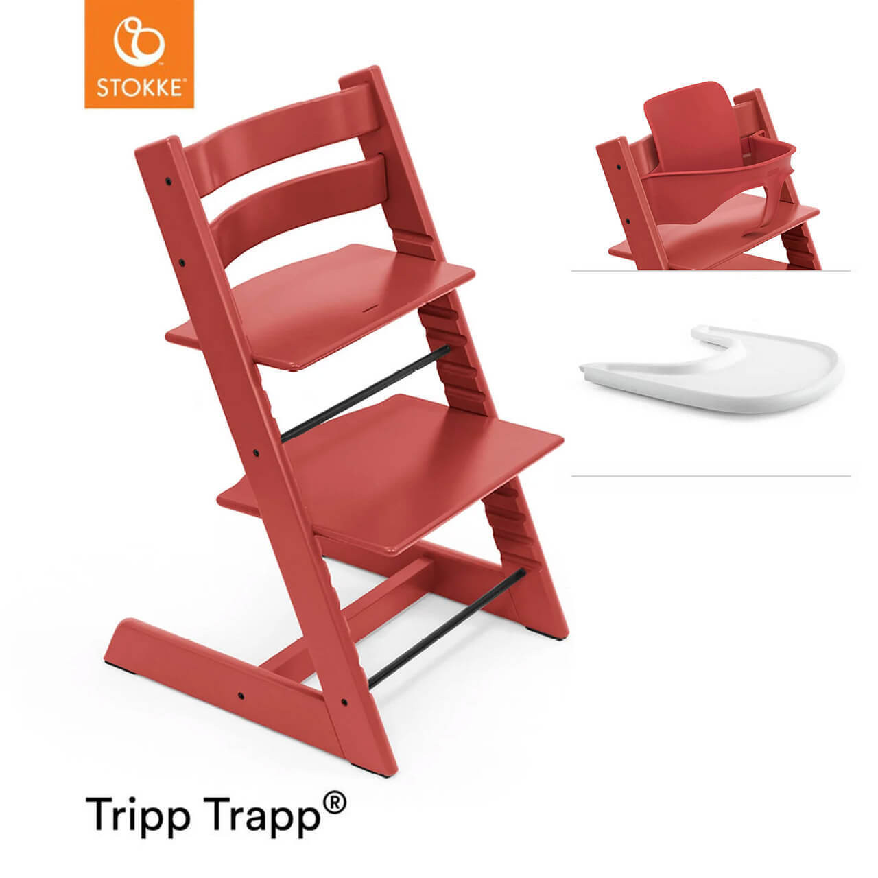 Tripp Trapp Baby Set Warm Red