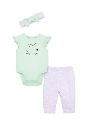 Bee Happy Bsuit Pant Set-Multi