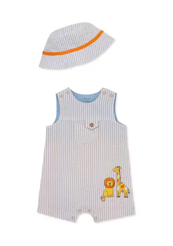 Safari Sunsuit- Hat-Tan