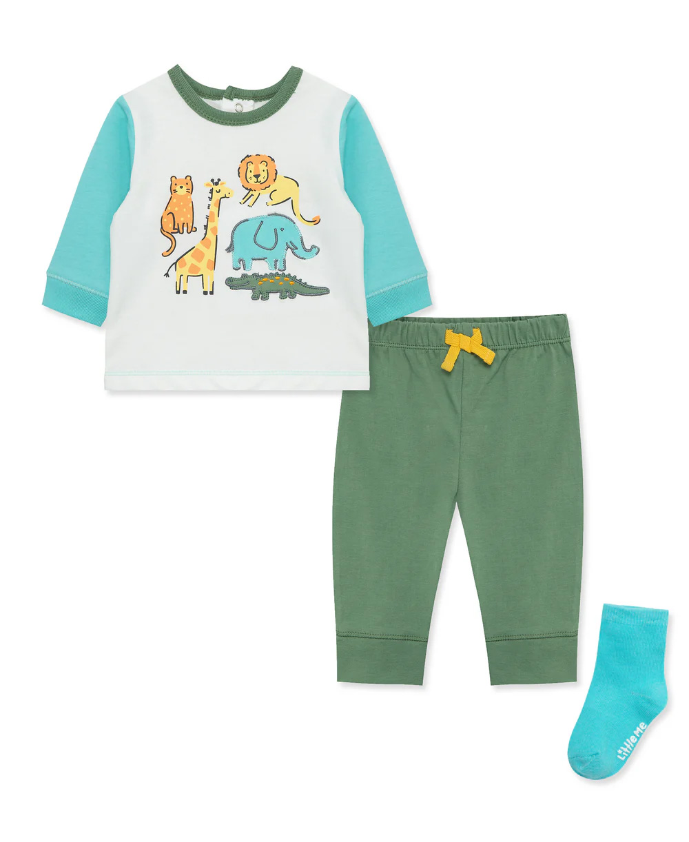 Jungle Jogger Set-Sock-Green