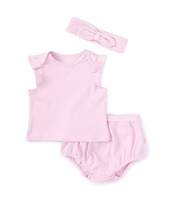 Rose Knit 3pc Short Set