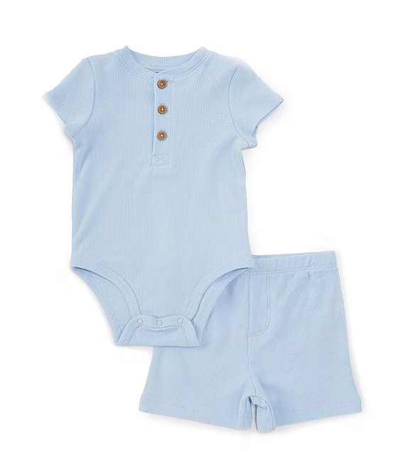 Chambray 2pc Short Set