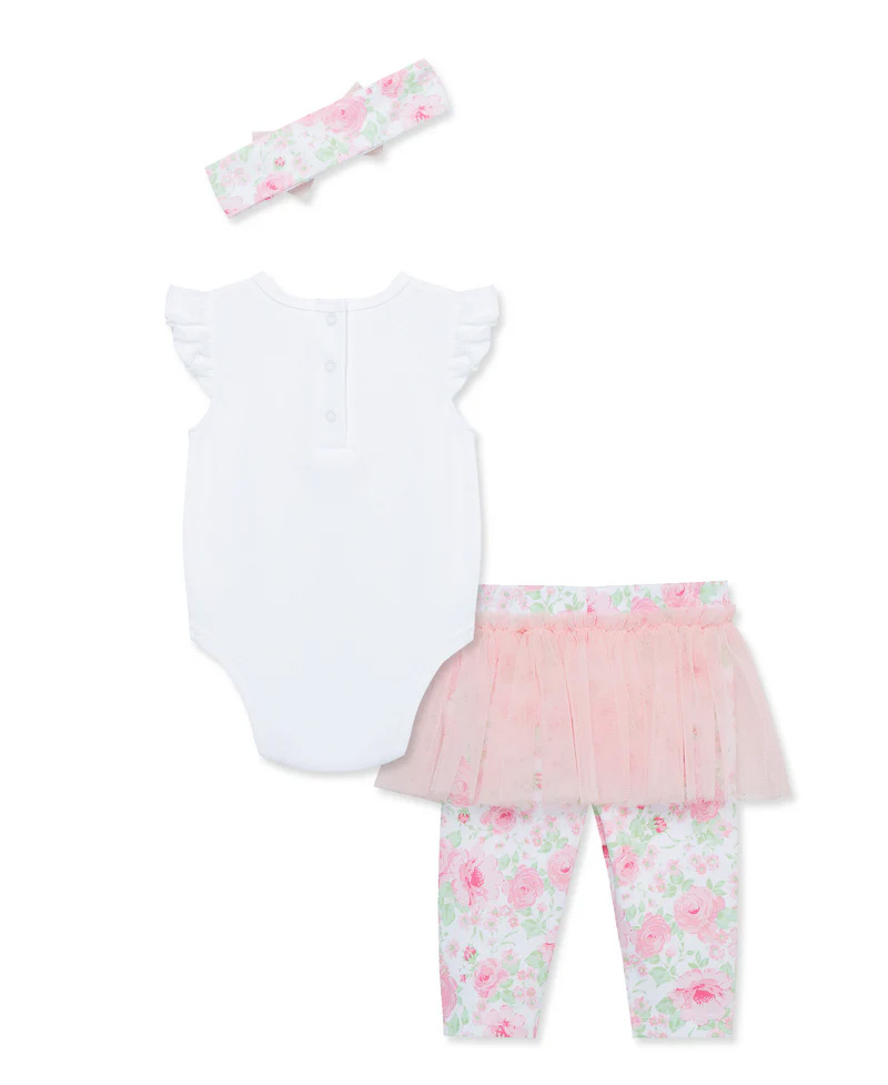 Roses Skegging Set-Hband-Pink