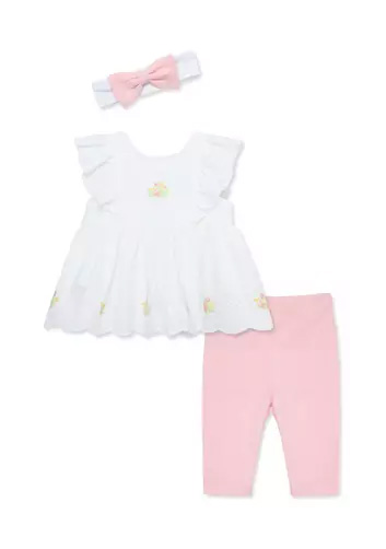 Pretty Eyelet set-Pink