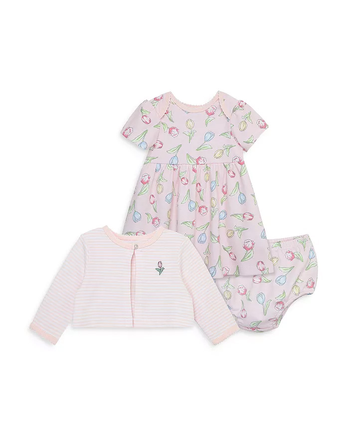 Tulips Dress Set-Pink