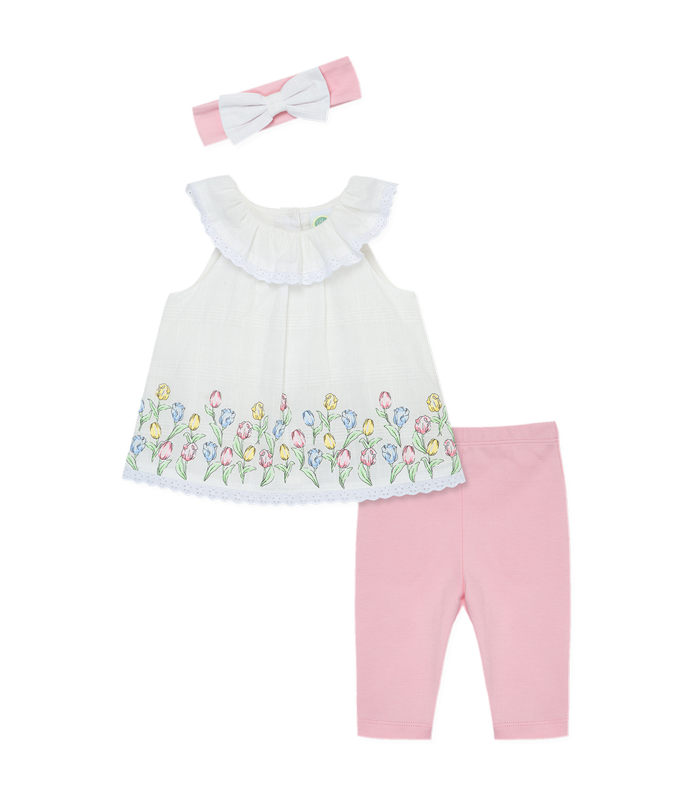 Tulip Border Set-Pink
