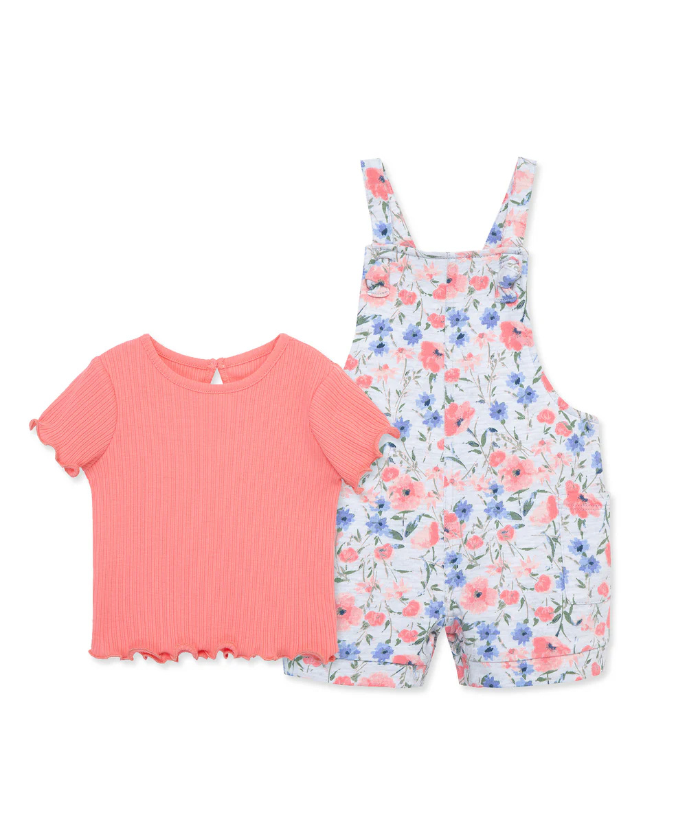 Garden Knit Jumper Set-Pink
