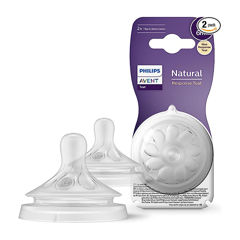 AVENT NIPPLE - FLOW 6- 6M+