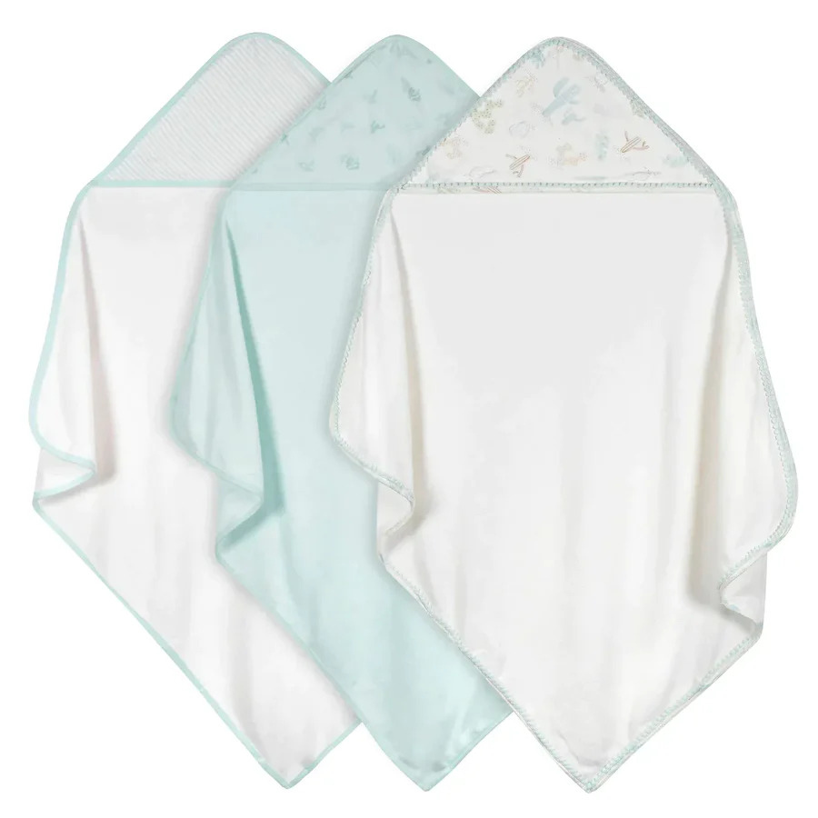3pk Hooded Towel