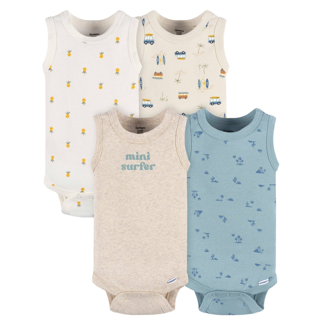 GB 4PK ONESIES