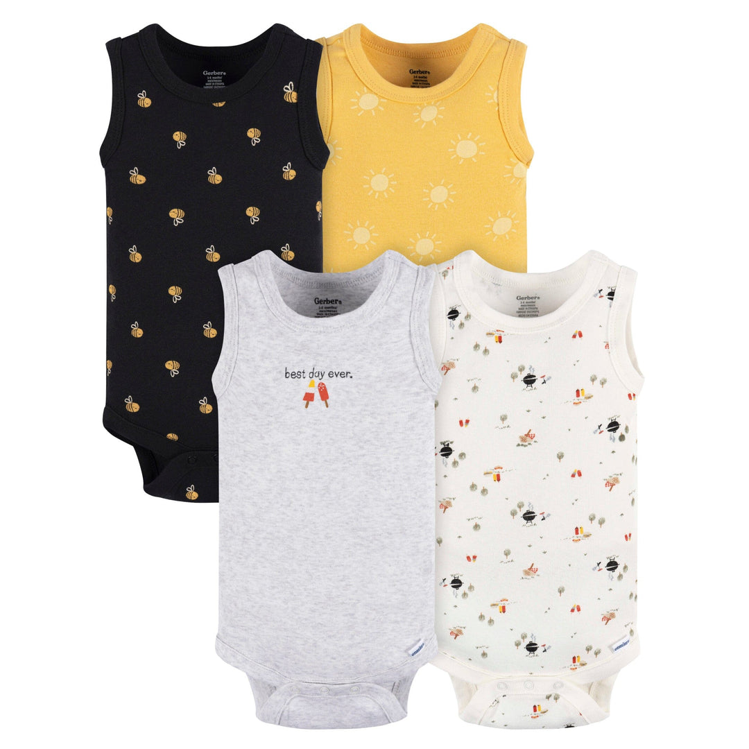 GB 4PK ONESIES