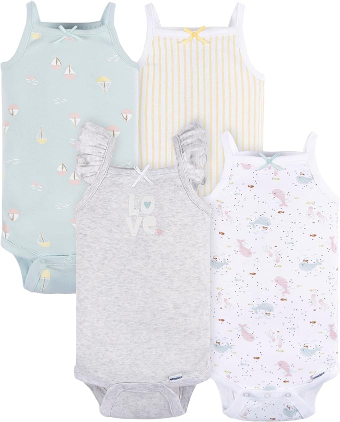 GB 4PK ONESIES