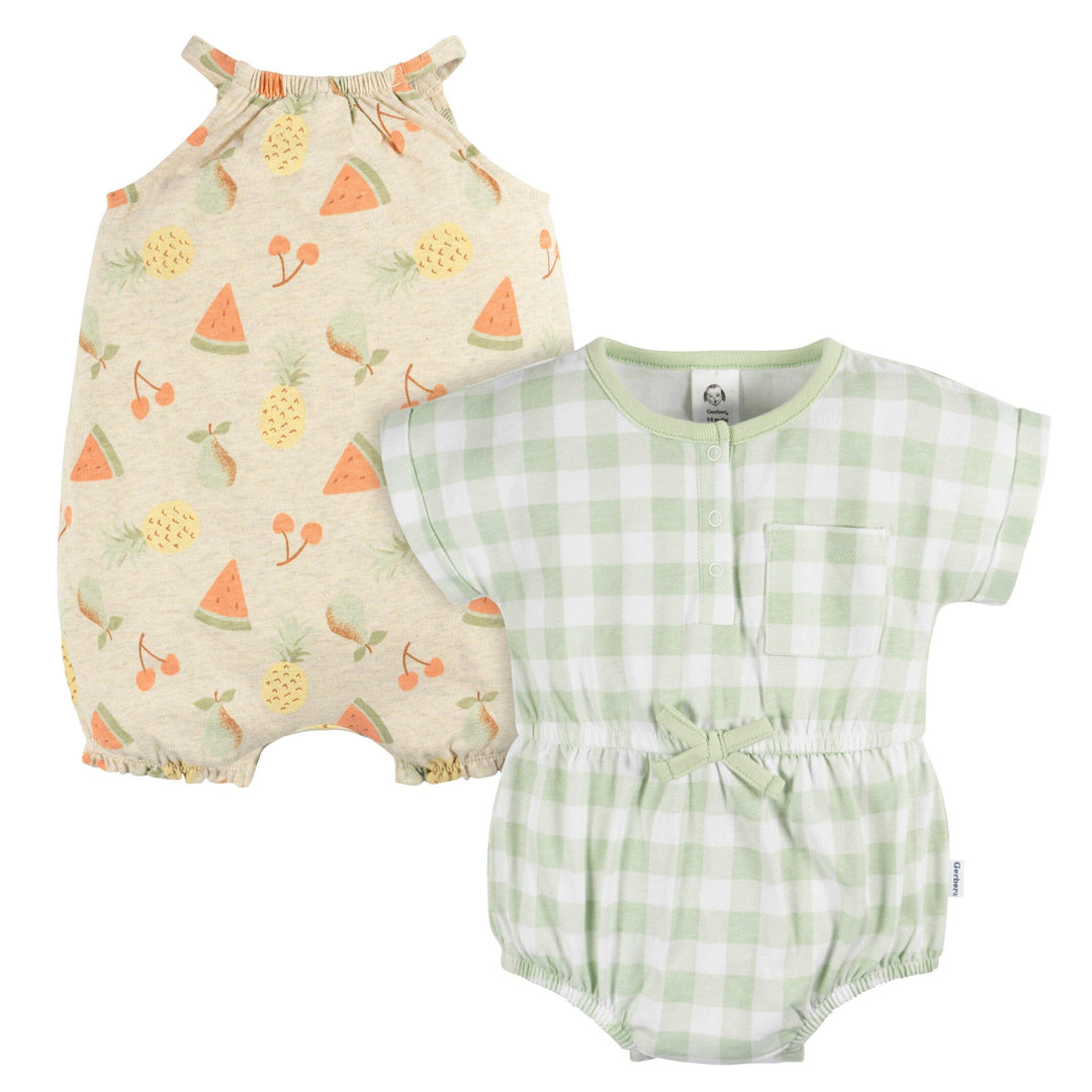 GERBER 2PK ROMPER