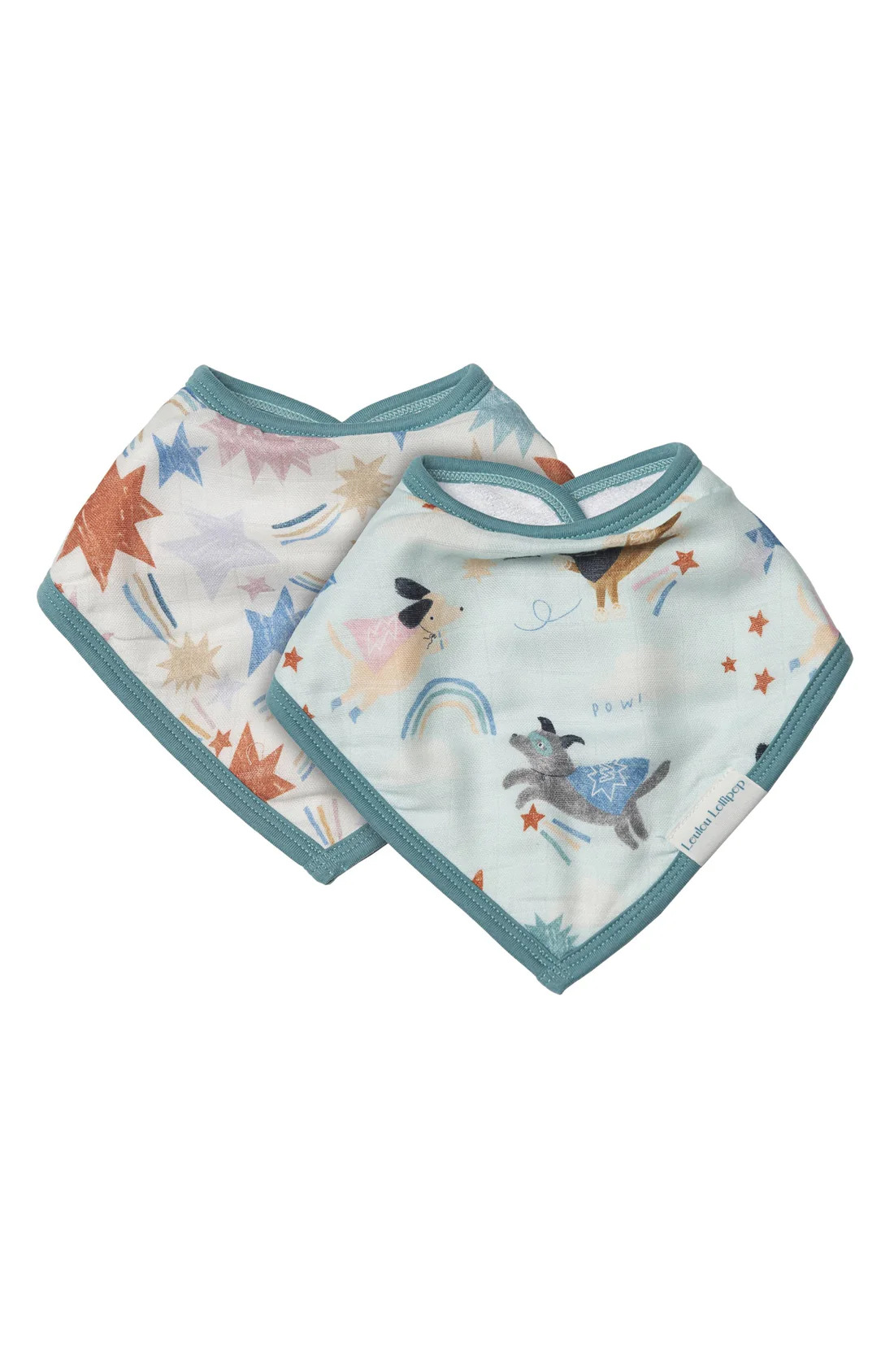 Superhero Dog Bib Set