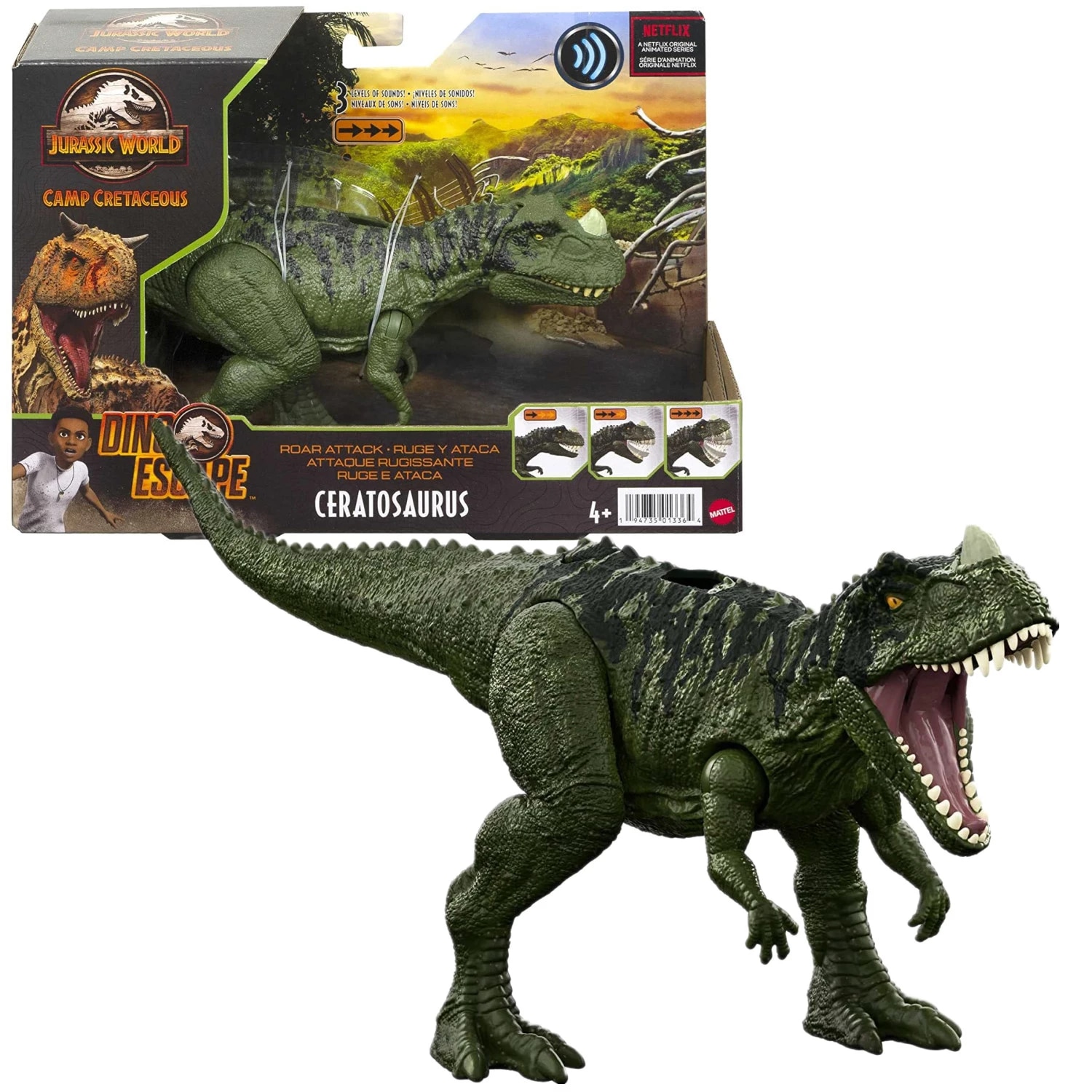 JW ROAR ATTACK CERATOSAURUS