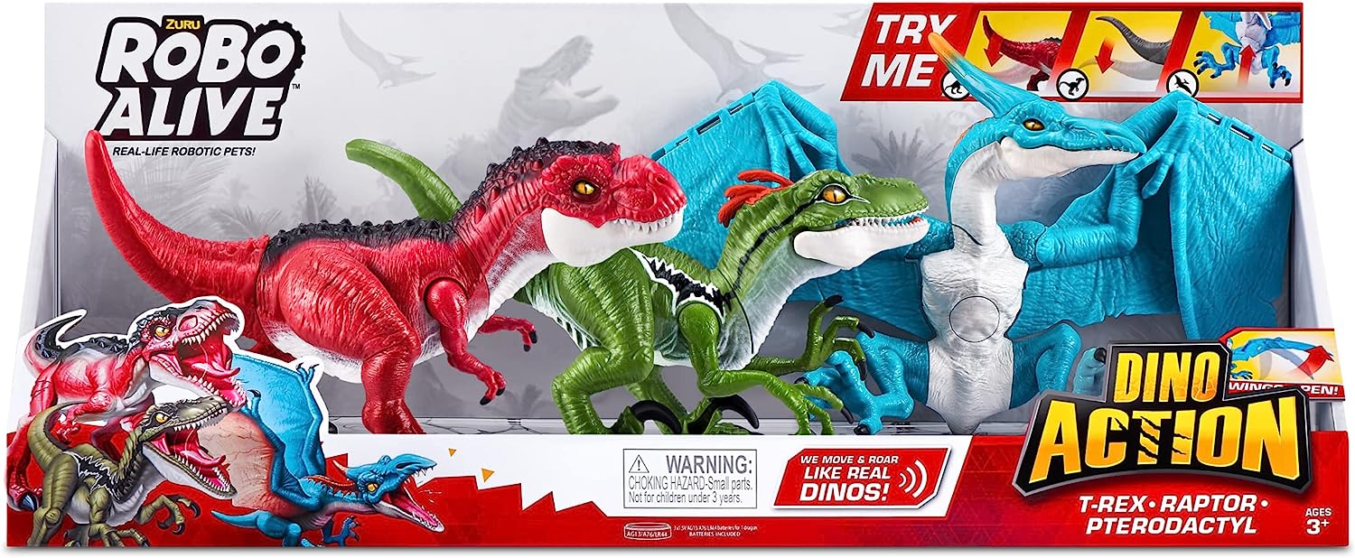 Robo Alive Dino Action Pack