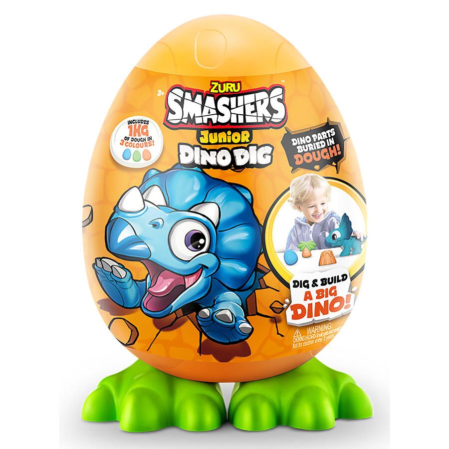 Smashers jr Sml Egg Dino Dig