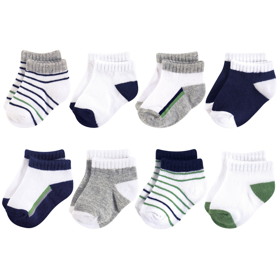 Olive/Navy Socks 8pk