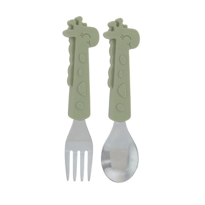 SIL SS GIRAFFE GREEN