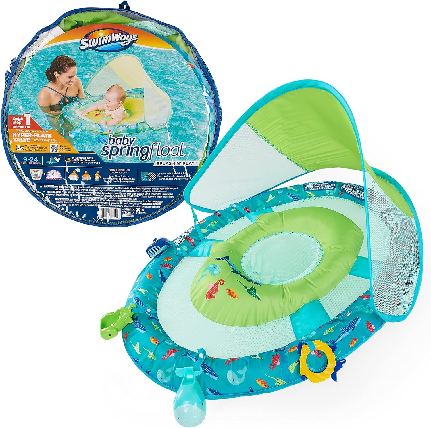 Baby Spring Float Splash n Play
