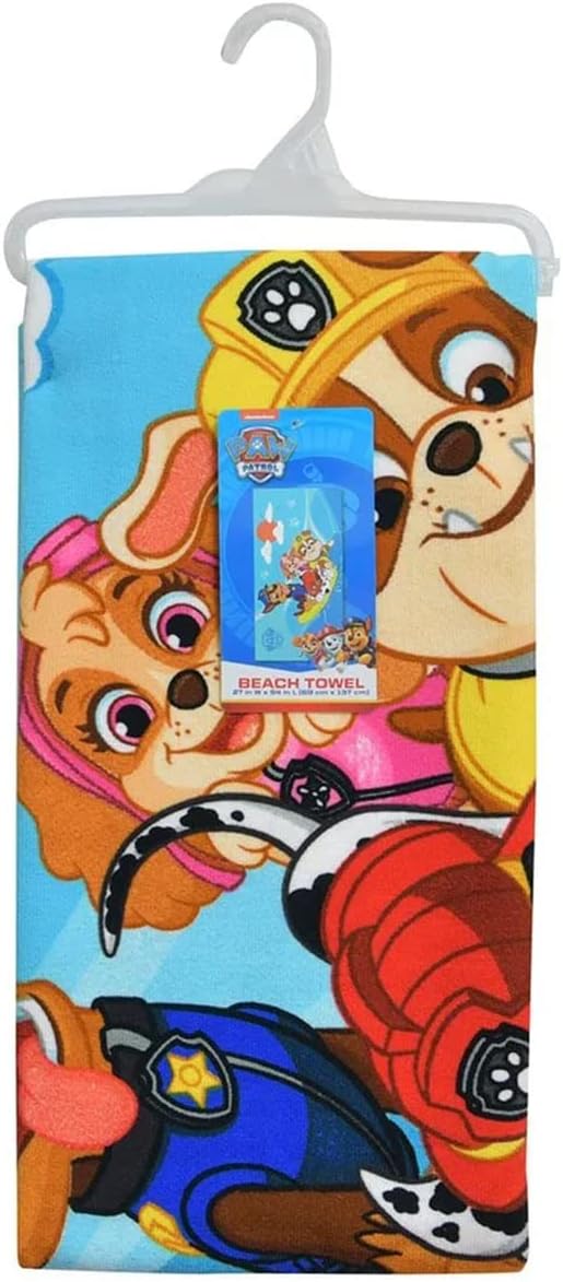 Paw Patrol Beach Towel 27x54"
