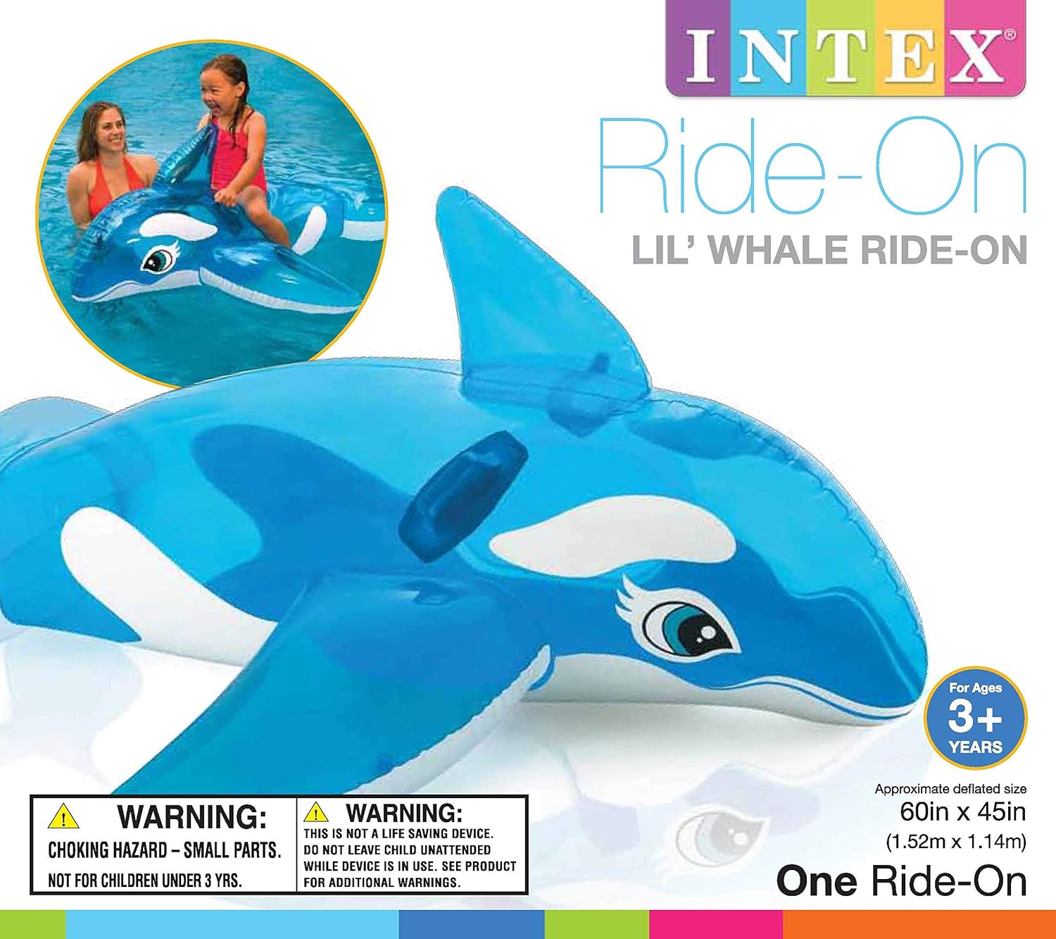 Intex Lil' Whale Ride-on