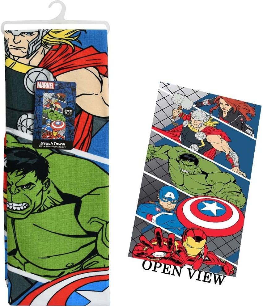 Avengers Beach Towel 27x54