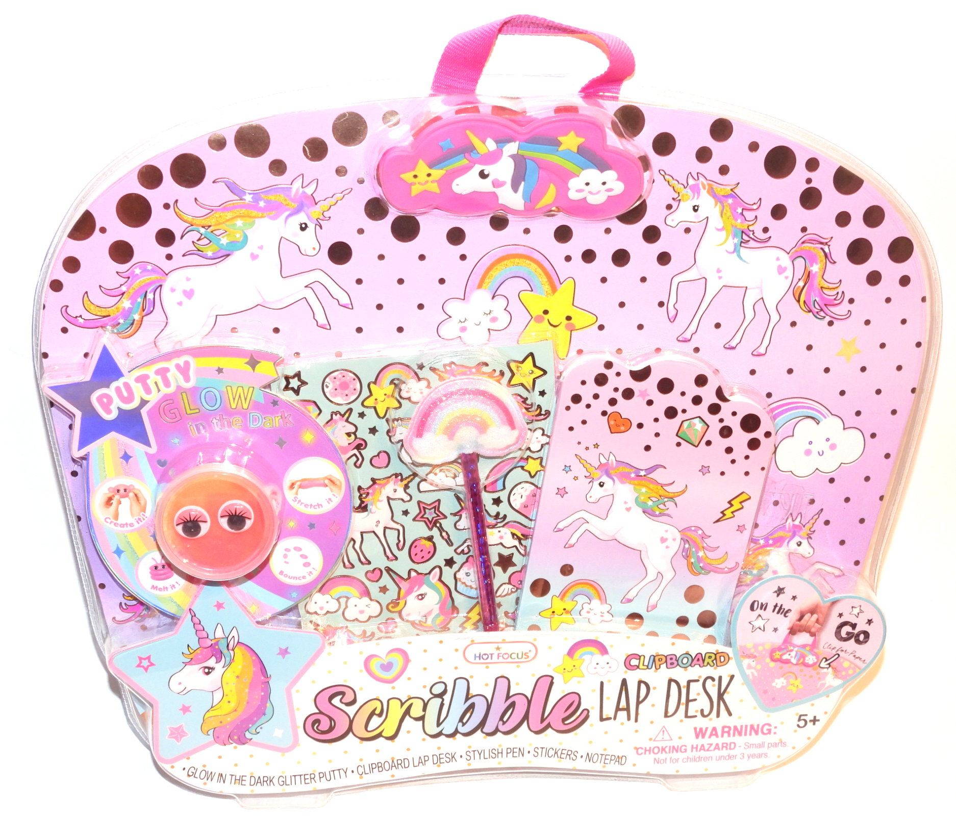 Scribble Lap Desk, UNICORN