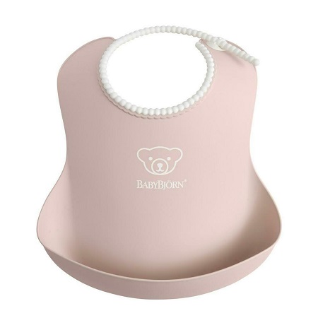 Baby Bjorn Bib Powder Pink