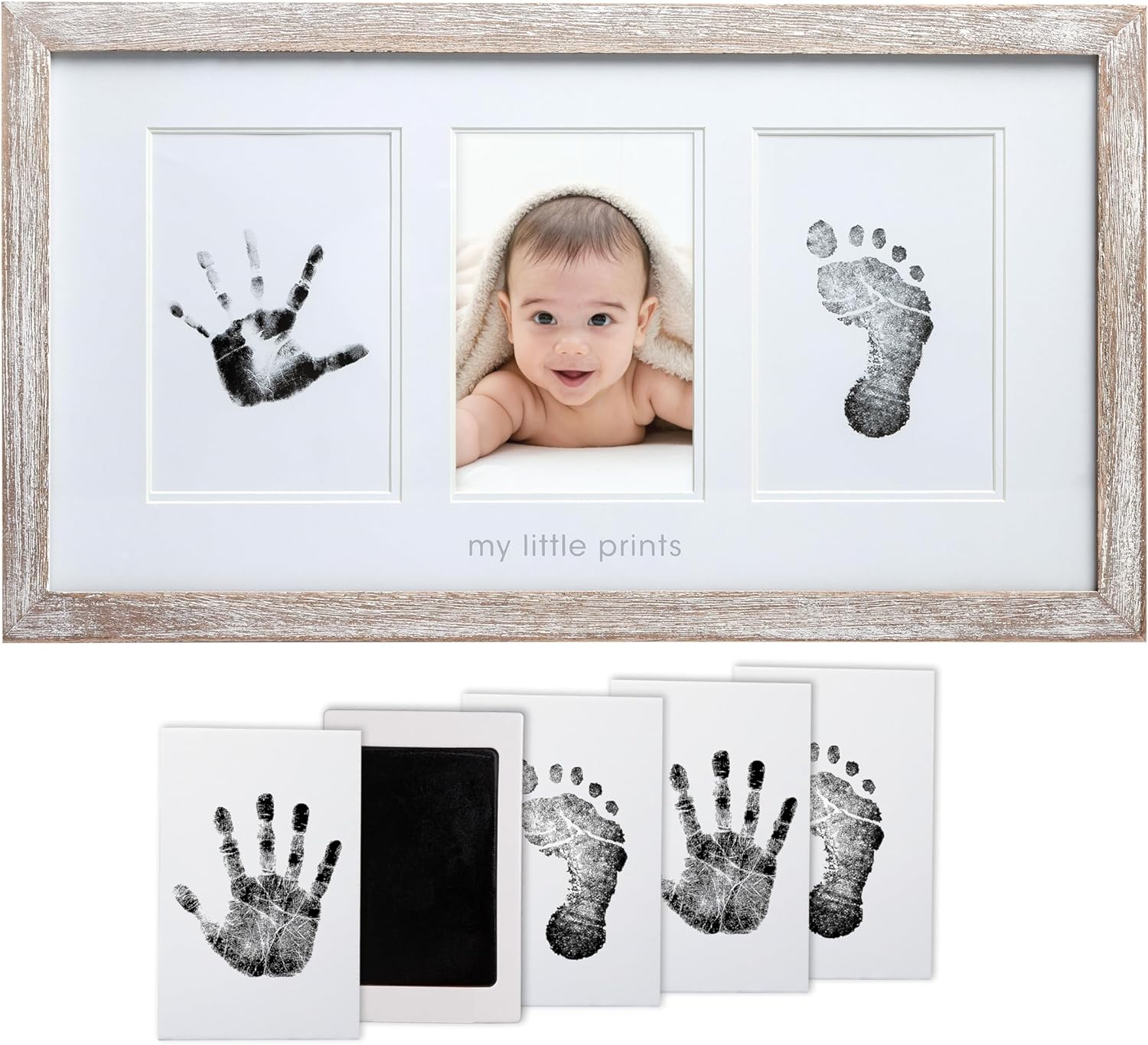 Babyprints Rustic Frame