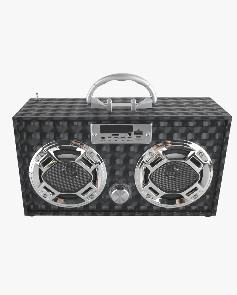 Black Bluetooth Boombox