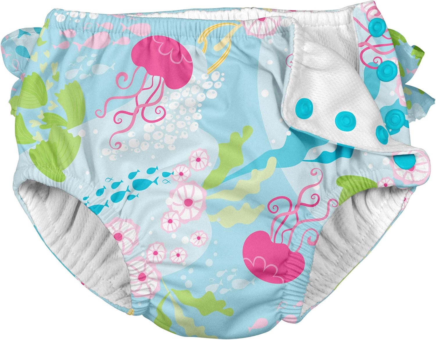 Aqua Coral Reef Swim Diaper
