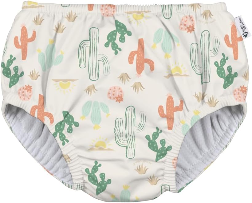 Pull Up Swim Diaper Light Cactus
