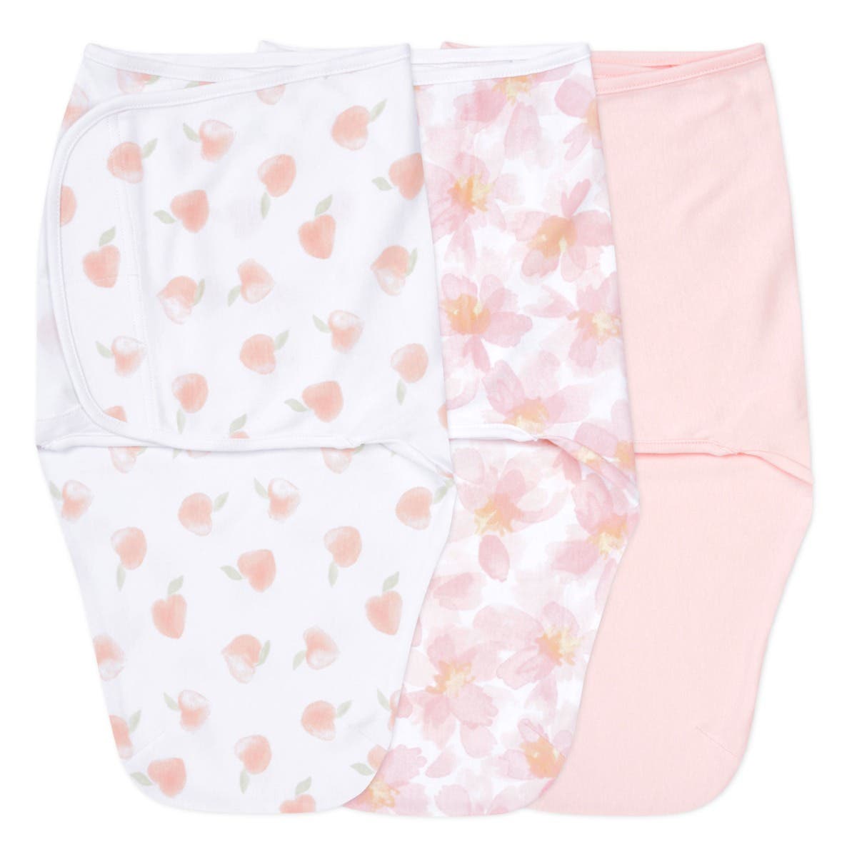 0-3M GARDEN FLORAL 3PK WRAP