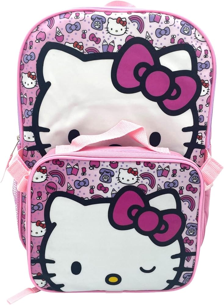 HELLO KITTY BAKPACK/LUNCHKIT
