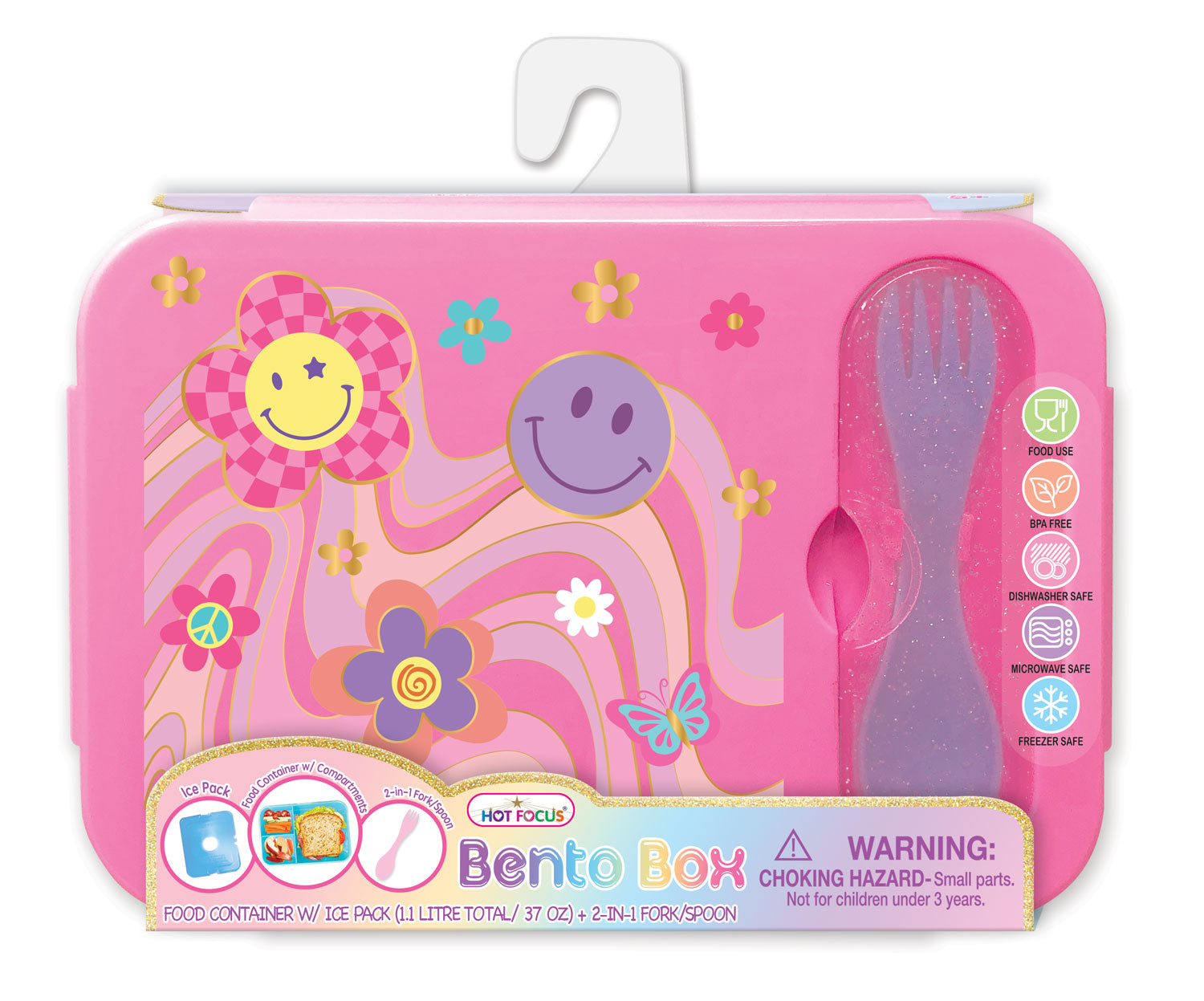 Bento Box,Groovy Flower