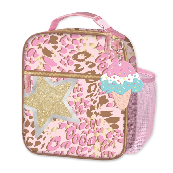 Insulated Lunch Bag, Leopard